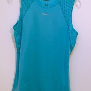 Craft Robin Egg Blue Sleeveless Sports Top